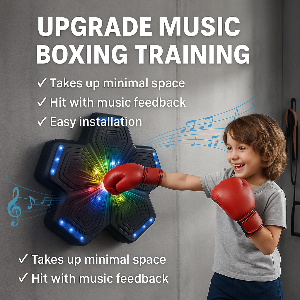 BeatBoxer - Wall-Mounted Bluetooth Music Boxing Machine for Adults & Kids