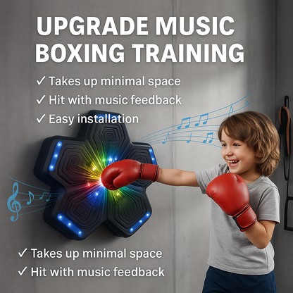 BeatBoxer - Wall-Mounted Bluetooth Music Boxing Machine for Adults & Kids