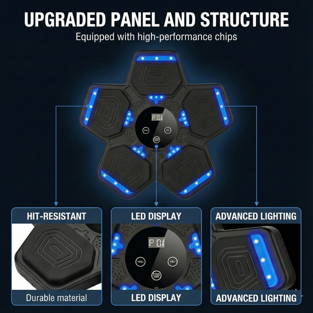 BeatBoxer - Wall-Mounted Bluetooth Music Boxing Machine for Adults & Kids